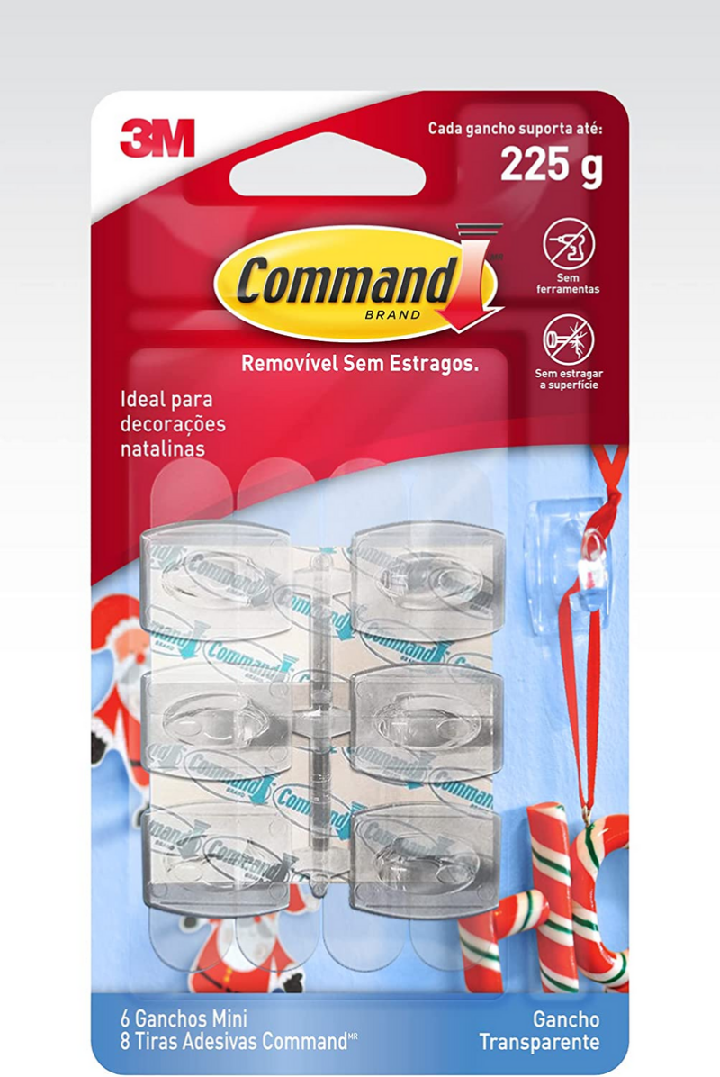 Gancho Plast Tran P 225g Command (HB004819775/7891040178889)