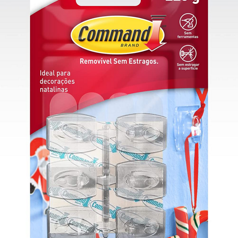 Gancho Plast Tran P 225g Command (HB004819775/7891040178889)
