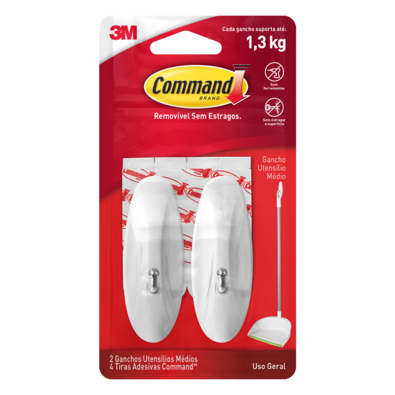 Gancho Plast Br M 1,3 Kg Utensili Command (HB004819973/051131921276)