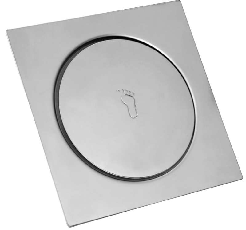 Ralo Click Quadrado 15×15 Cm Cr Bognar (31877)