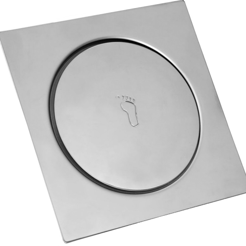 Ralo Click Quadrado 15x15 Cm Cr Bognar (31877)