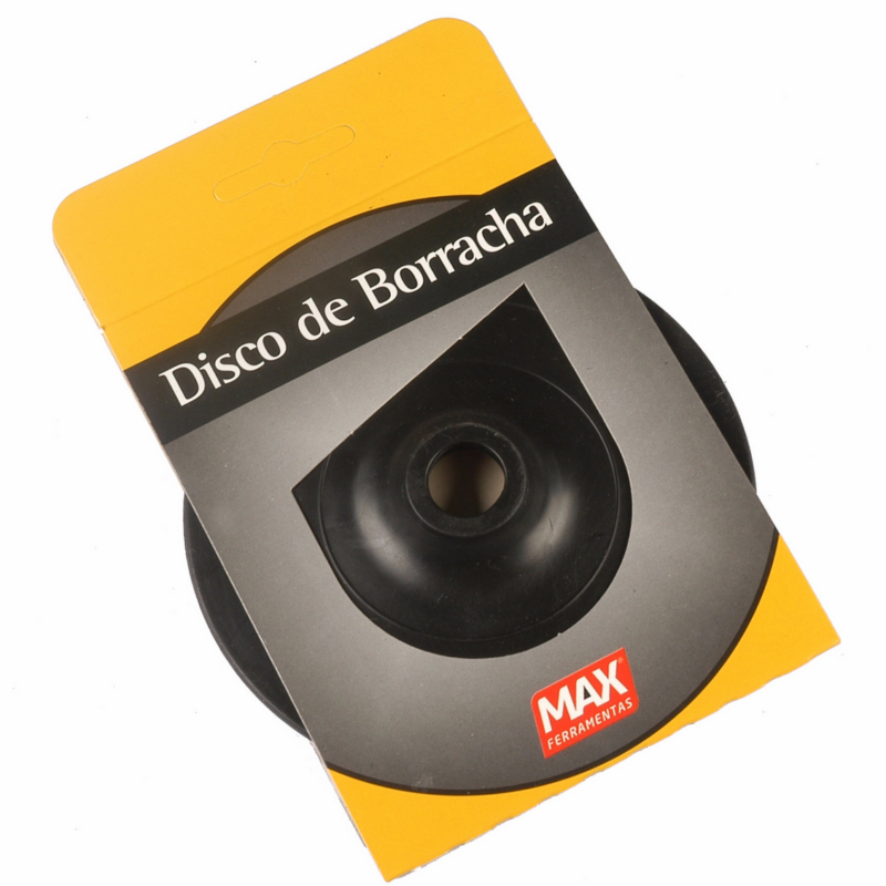 Disco Borracha 5" Liso Politriz Pt MAX (14670)