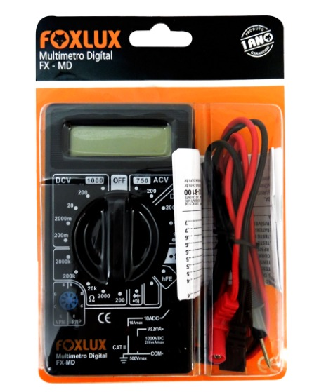Multimetro Digital Foxlux (30.01)