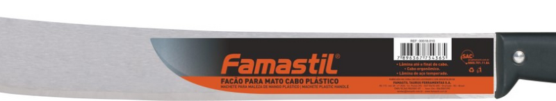 Facao Paramato 20" Cb Plast Famastil (F64.15)