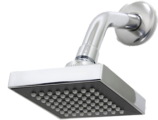 Chuveiro Artic Met Quad Rubi Square Cr (32610/METAL)