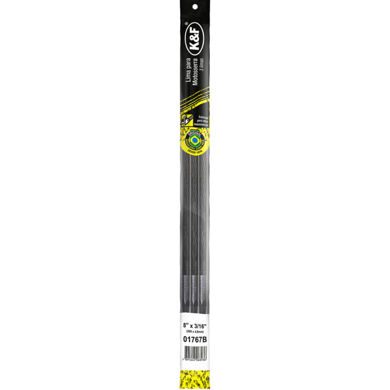 Lima Paramotosserra 8x13/64" 3 Limas K&F (01880B)
