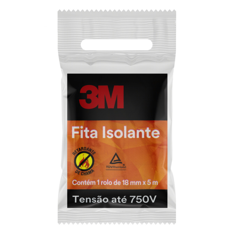 Fita Isolada 18mmx05mt Pt (HB004609994)