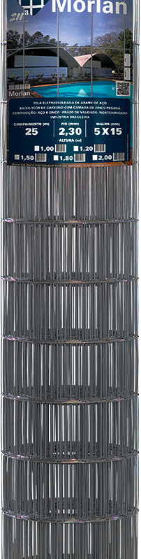 Tela Sold Seg 150x050x2,30mmx1,80x25mt (0002727)