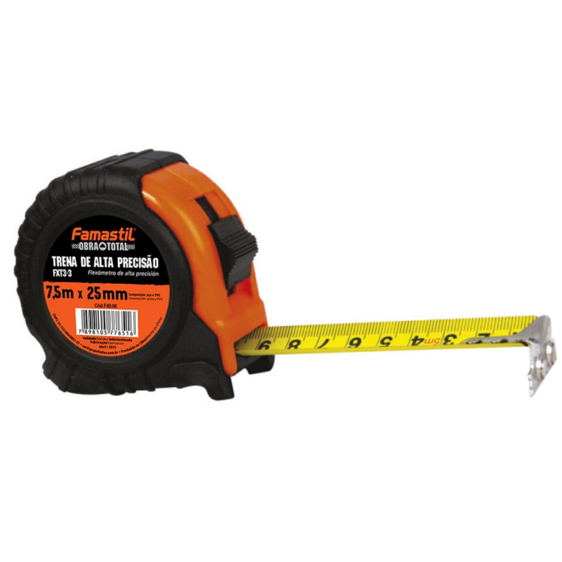 Trena 07,5mt Aço 25 Mm Embor Famastil (F43.06)
