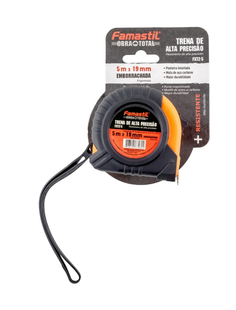 Trena 05m Aço 19 Mm Embor Famastil (F43.04)