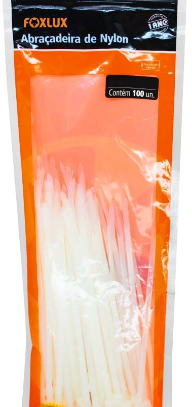 Abracadeira Nylon Br 280x4,8 Mm 100un (18.08)