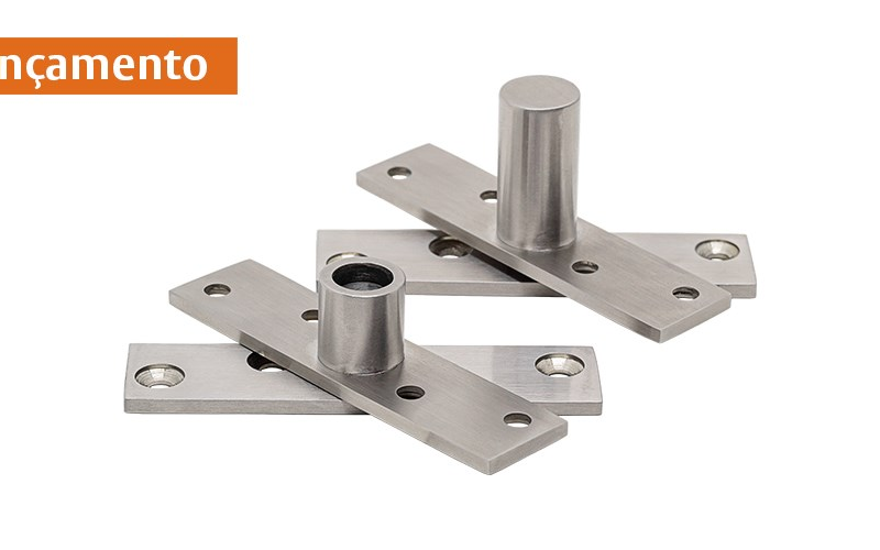 Dobradica Pivotante 150 Kg Inox Esc Silvana (96337)