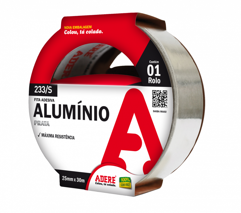 Fita Aluminio 50mmx30mt 233s (29061101183)