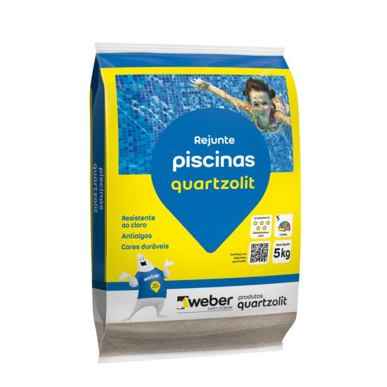 Rejunte Piscina 5 Kg Azul Cele Quartzolit (0108.00007.0030FD)