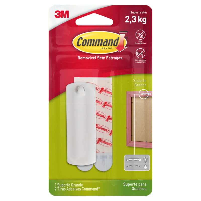 Suporte Paraquadros Plast 2,3 Kg Command (H0001867359)