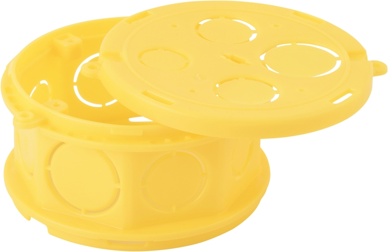 Caixa de Luz Pvc 4x4 Oct Fms Amarelo (57500/005)