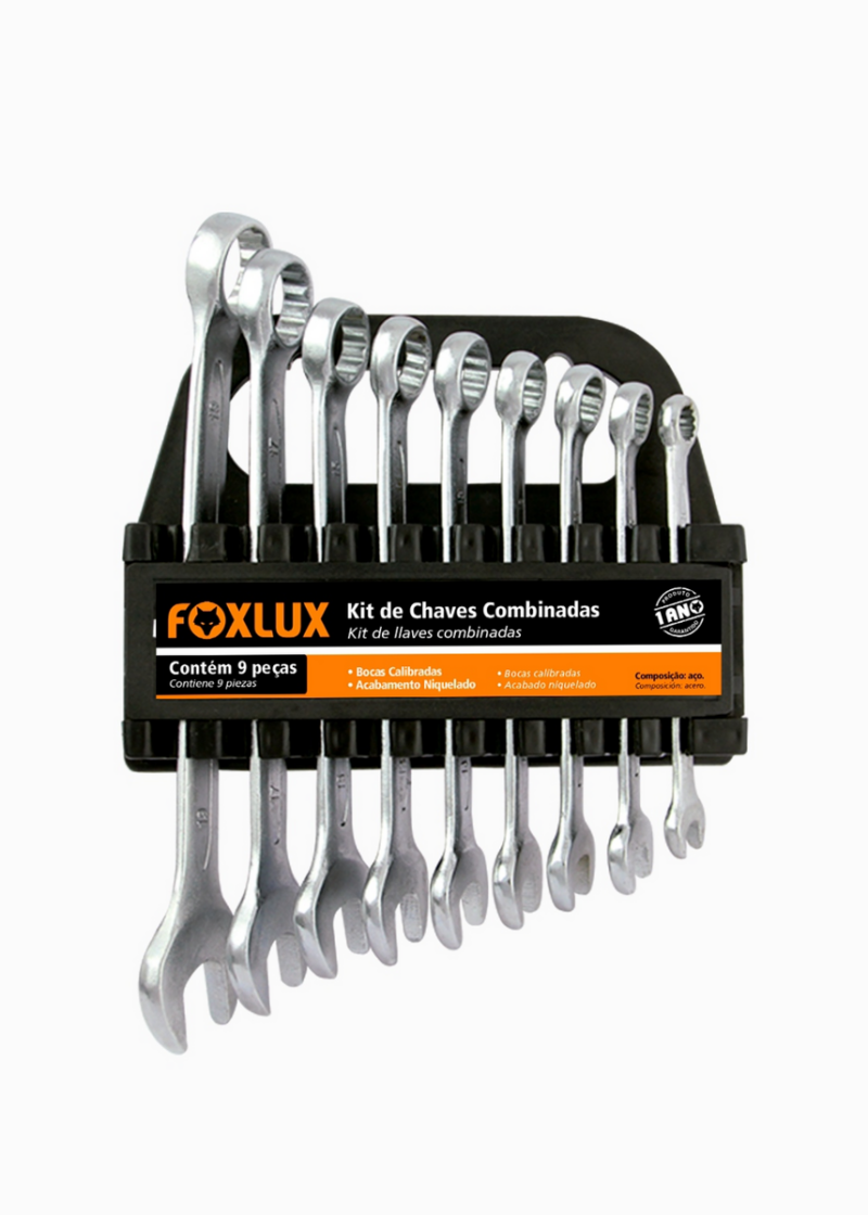 Jogo Chaves Combin 09pc Famastil/Foxlux (53.10)