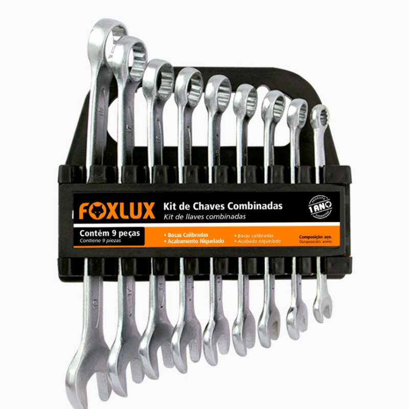 Jogo Chaves Combin 09pc Famastil/Foxlux (53.10)