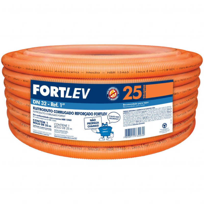Eletrod Pvc Corrug 32mmx25mt Lj C/ Norma (14000320)
