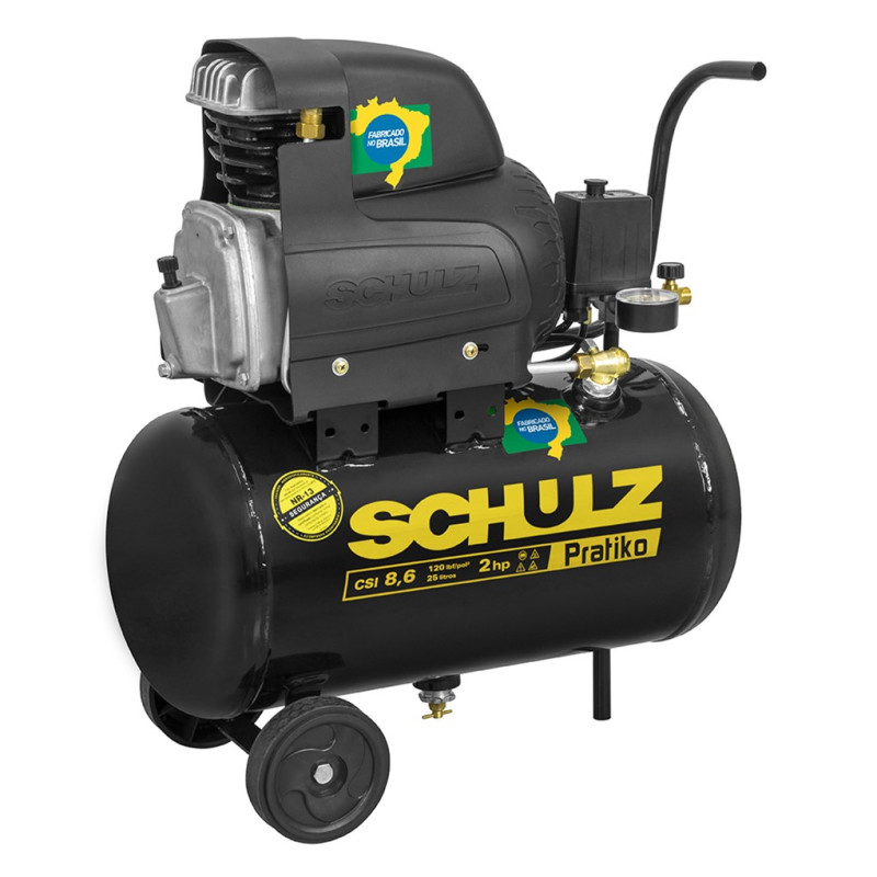 Motocompressor 25lt 8,6csi 220 V — Linha Distribuição CDS Industrial