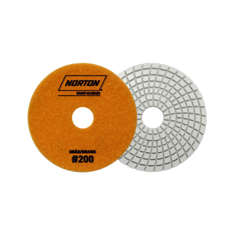 Disco Diam Polimento 100 Mm G200 Norton (70184607721)