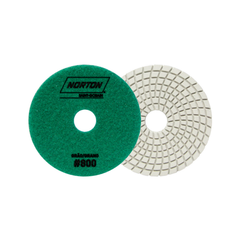 Disco Diam Polimento 100 Mm G800 Norton (70184607723)