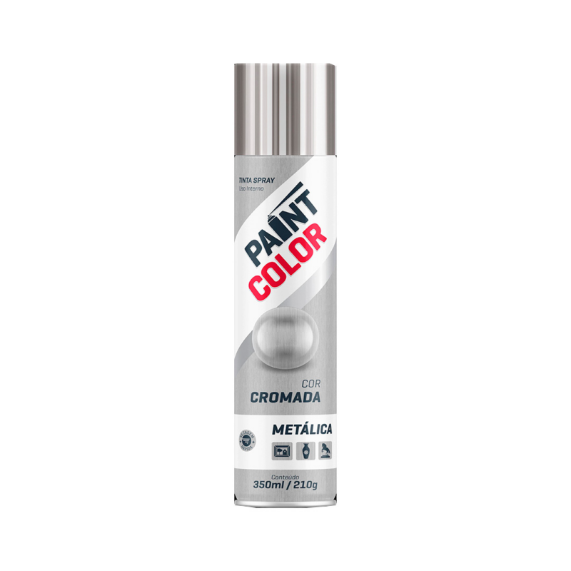Tinta Spray Metal Prata 400ml 190gr (5510139)
