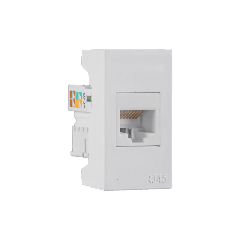 Slim/lev Mod Br 1tom Rj45 8fios Cat6 (81641)