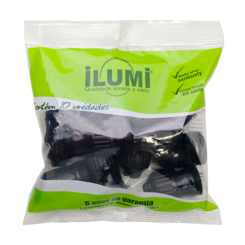 Soquete Semchave Comborne Pt 2a 250 V 10pc (1600PCT)