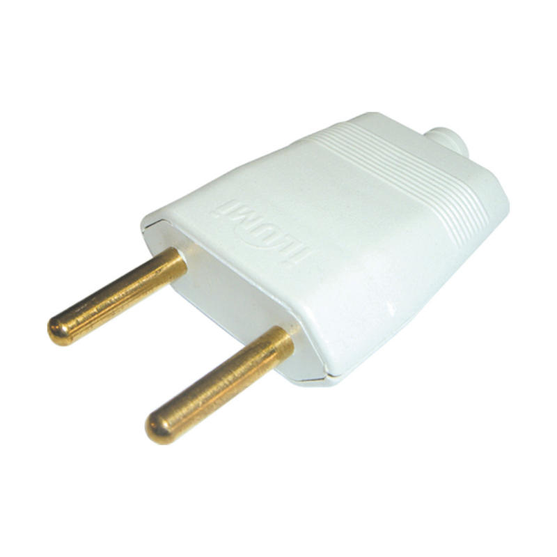 Plug 2p Macho 10a Cz 10pc (1401PCT)