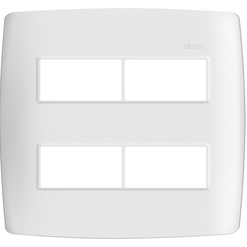 30 Placa 4x4 4mod Comsuporte Simon (30912-50)