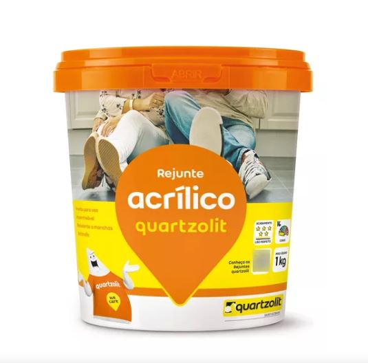 Rejunte Acrilico 1 Kg Branco Quartzolit (0286.00000.0006CX)