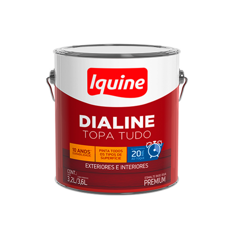 Tinta Esmerilhadeira Bril Prm 3,0lt Dialine Agua Br (7892948053643)