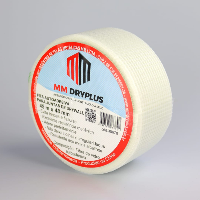 Fita Telada Paragesso/drywall 48mmx45mt Br (30678)