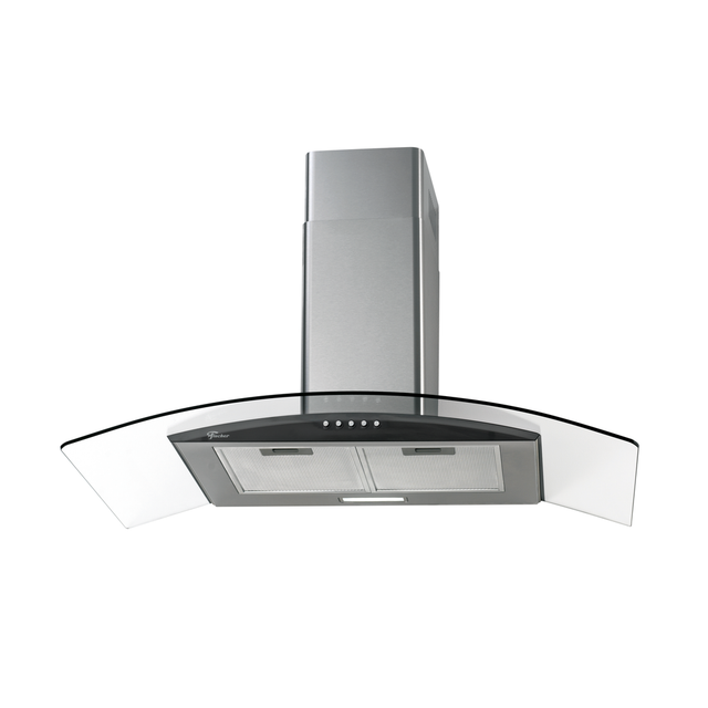 Coifa Parede 90 Cm Inox Vidro 220 V Fit (28019-63485)