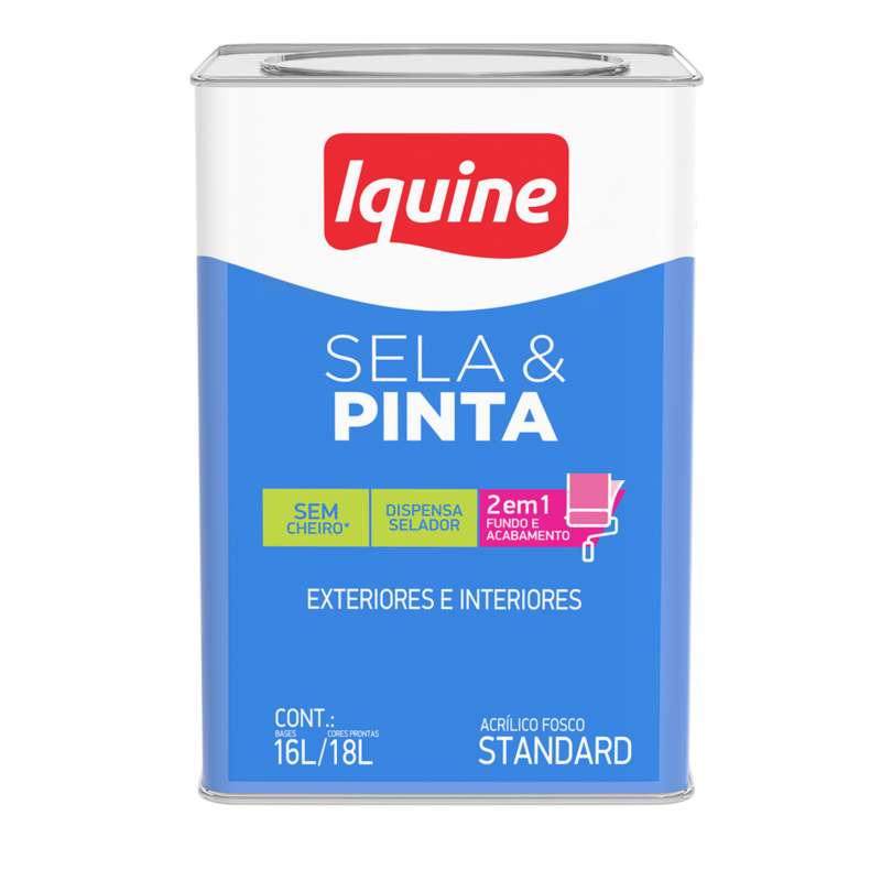 Tinta Acr Fo Std 18lt Sela&pinta Br Gelo (7892948048557)