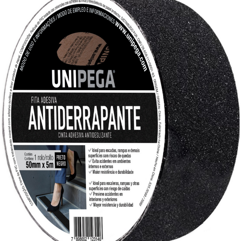 Fita Anti Derrap 50mmx05mt Pt (AES0535.0099)
