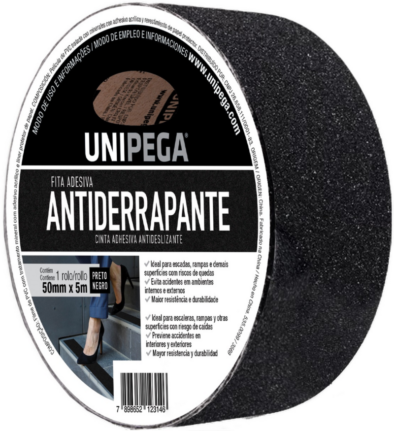 Fita Anti Derrap 50mmx05mt Pt (AES0535.0099)