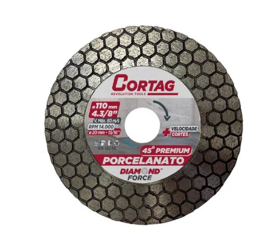 Disco Diam Parachanfro 45g Premium 110 Mm Cortag (62794)