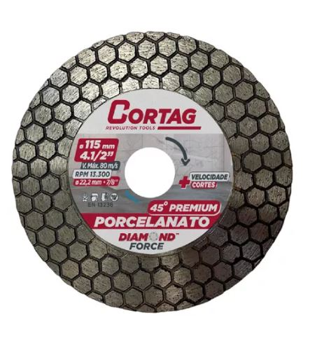 Disco Diam Parachanfro 45g Premium 115 Mm Cortag (62795)