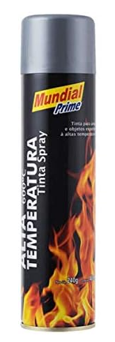 Tinta Spray A.temp Preto Fo 400ml 240gr (AE01000100)