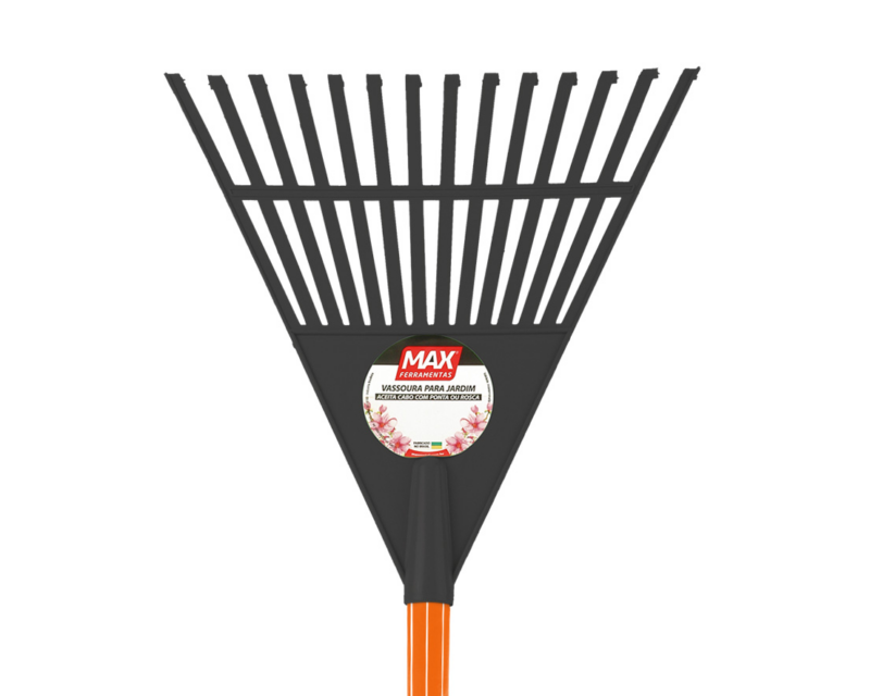 Vassoura Jard Plas Comcab 14d Fix Pt (13410)