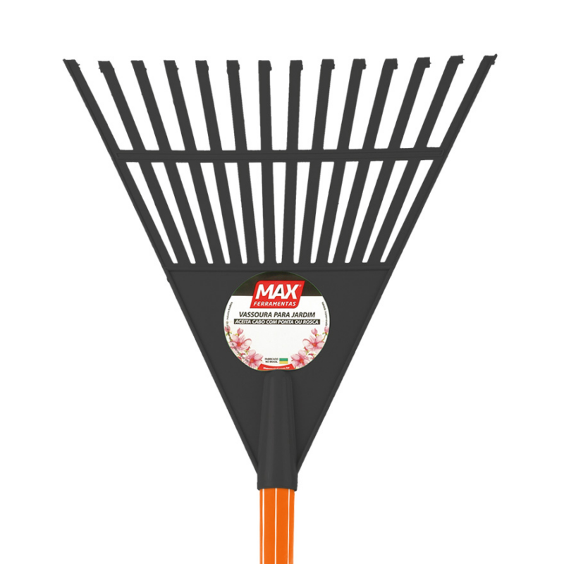 Vassoura Jard Plas Comcab 14d Fix Pt (13410)