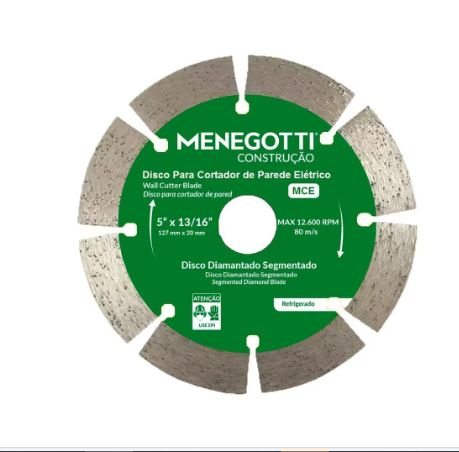 Disco para Cortador de Parede Mce 5" Menegotti (63030100)