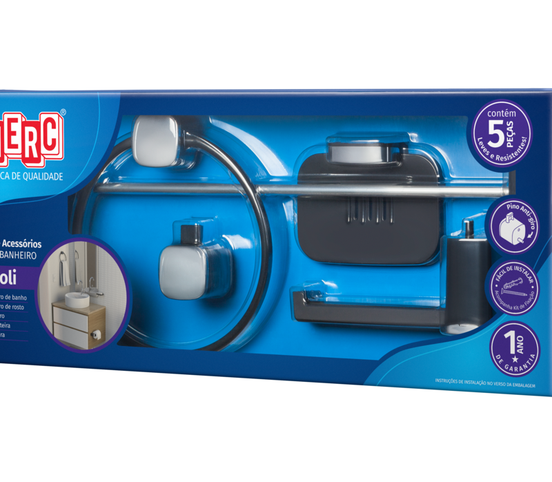 Kit Parabanheiro Abs Pt/cr 5pc Tivoli (5042)