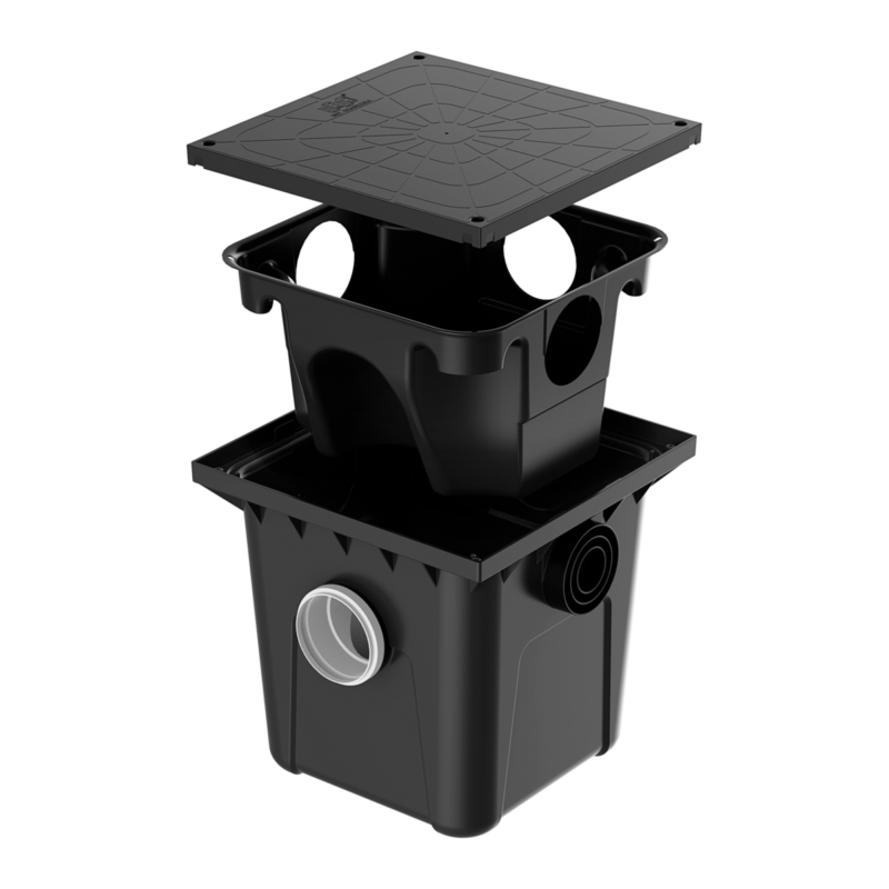 Caixa de Gor Quad 410x410x403 Comcest Tp Herc (1000000545)
