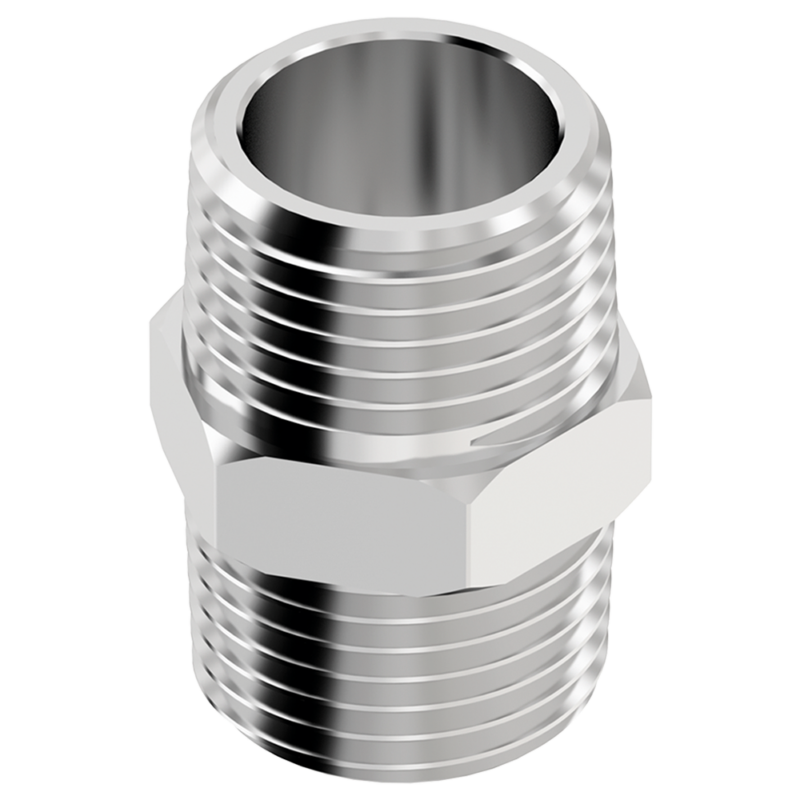 Niple Duplo Latao 1/2" Censi (85001-04012)