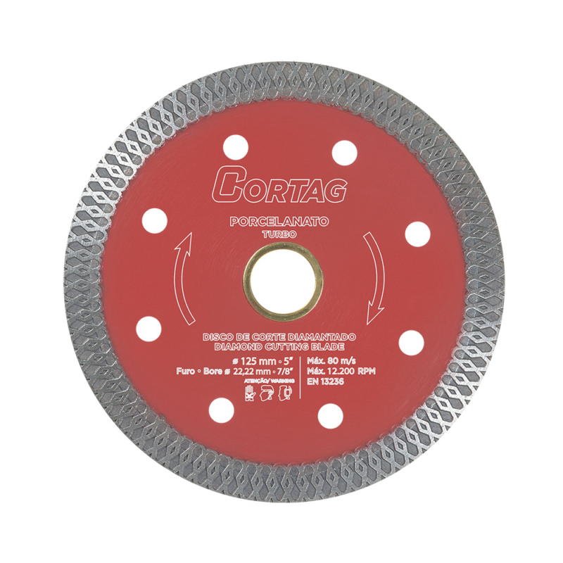 Disco Diam Turbo Porcelan Best 110 Mm Cortag (60659)