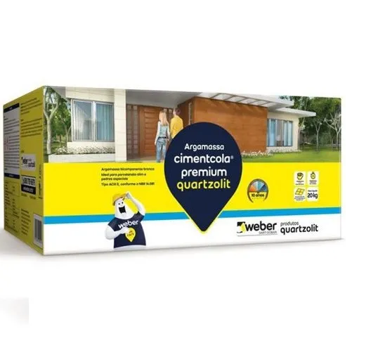 Argamassa Premium Bicomponente 20 Kg Quartzolit (0484.00000.0020CX)