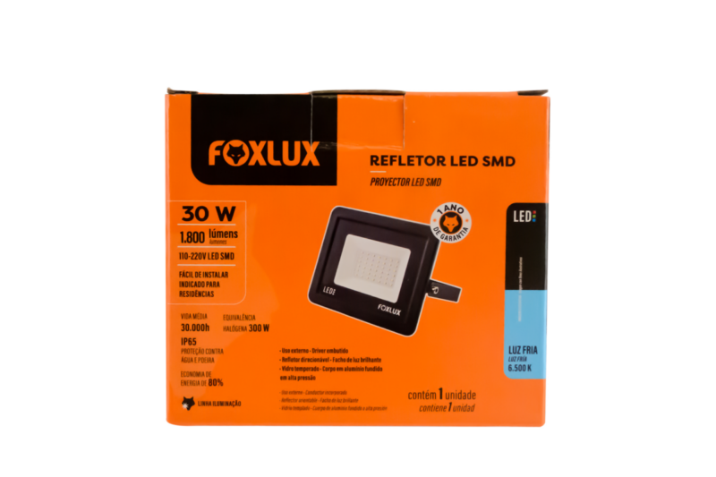Refletor LED Pt 30 W 6,5k Slim (LED38.21)